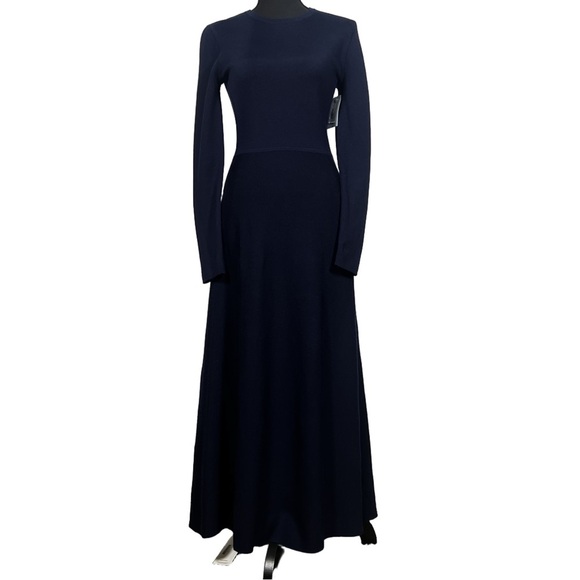 Gabriela Hearst Reversible Long Sleeve Dress, Size Small - Picture 4 of 8